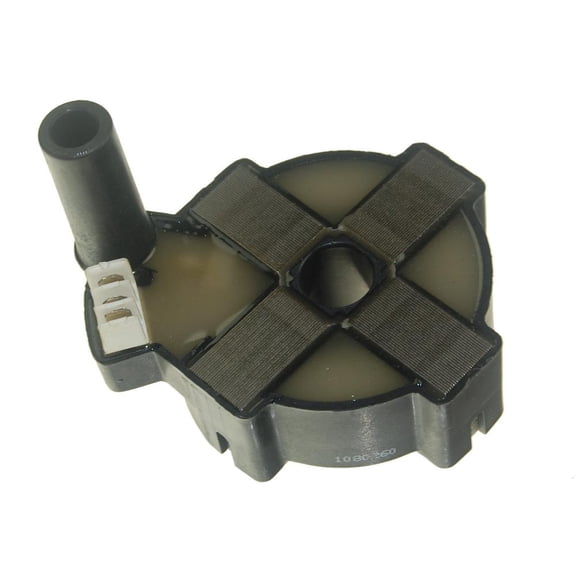 OEM Grade Ignition Coil Compatible with 1988-2000 Mitsubishi Colt/Lancer/Galant/Debonair/L 200 1.8L L4 Distributor Coil 2-Pin H3T022 138846 F32Z-12029-AA 060717033012 V53-70-0001
