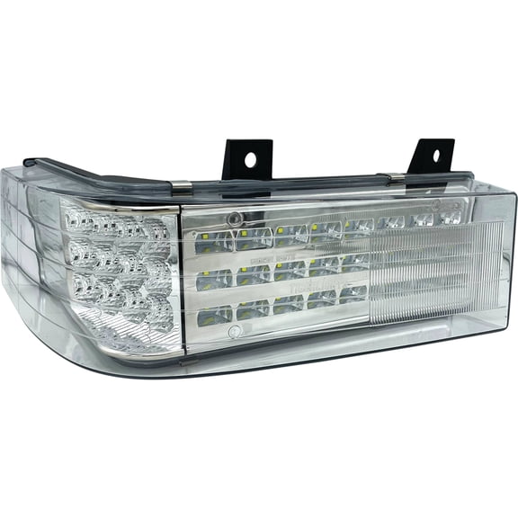 OEM Grade LED Right Headlight 8200 Lumens Spot Flood 90W 12-24V Plug Play Compatible with Caterpillar Challenger 35 45 55 65E 75E 85E 95E Ag-Chem RoGator Spra-Coupe TerraGator AG421136