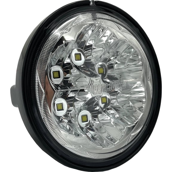 OEM Grade LED Round Headlight Compatible with Kubota M100GXDTC M110GXDTC M126GXDTC M135GXDTC M6-101DTC M6-111DTC M6-131DTC M6-141DTC Tractor 3Y205-75730