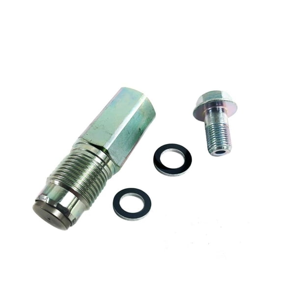 OEM Grade Oil Pressure Relief Valve Compatible with 2001-2006 John Deere 6120/6220/6320/6420 4045/6068 6.8L 6-cyl Diesel Tractor RE516335