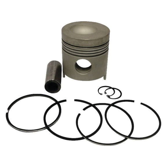 OEM Grade Piston Kit Compatible with 1965-1992 Ford Standard TW5 TW10 TW15 TW20 TW25 TW30 TW35 8200 8210 BSD666 401ci 6-Cyl Diesel STD 4.400 Bore D4NN6108T E0NN6108AA 115HP