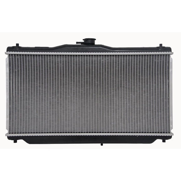 OEM Grade Radiator Compatible with 1986-1989 Honda Accord 2.0L I4 SOHC Sedan Coupe Hatchback Automatic Downflow 26mm Concentric TOC 1 Inch Aluminum Core Plastic New Replaces 19010PH1622