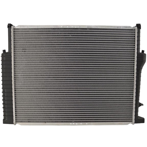 OEM Grade Radiator Compatible with 1988-1991 BMW 325i 325is 325ix 2.5L L6 E30 Chassis Sedan Coupe AWD Automatic Transmission Crossflow with TOC Aluminum Core New Replaces 17111468078