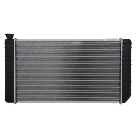OEM Grade Radiator Compatible with 1988-1994 Chevrolet S10 S10 Blazer GMC S15 S15 Jimmy 4.3L V6 Crossflow 32mm Core Plated Transmission Oil Cooler New Replaces 52450021 52450022
