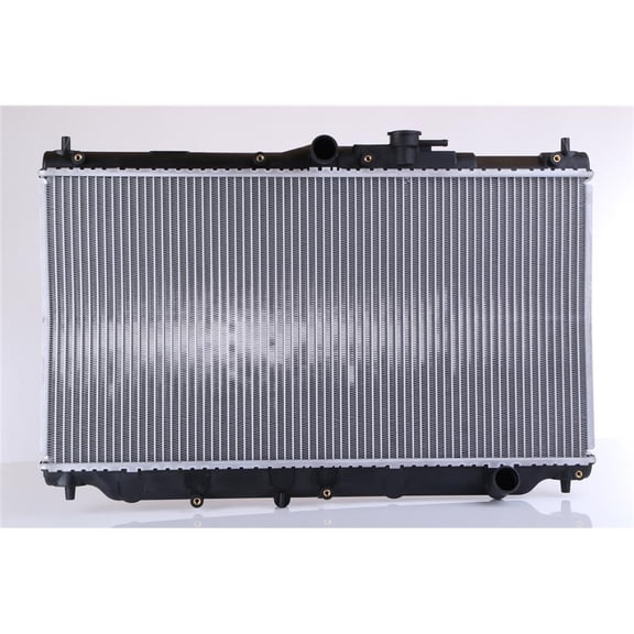 OEM Grade Radiator Compatible with 1990-1993 Honda Accord DX 2.2L I4 110hp Manual Transmission FWD Aluminum Core Cooling System Direct Fit Replaces 19010PT1013 GRD168 19010PT1908
