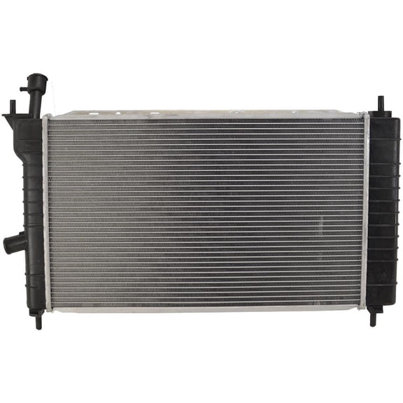 OEM Grade Radiator Compatible with 1992-1994 Ford Tempo Mercury Topaz 2.3L HSC I4 3.0L Vulcan V6 GL GLS LX Sedan Coupe Cross Flow Plastic Aluminum with TOC Replaces F23Z8005A F23H8005AA