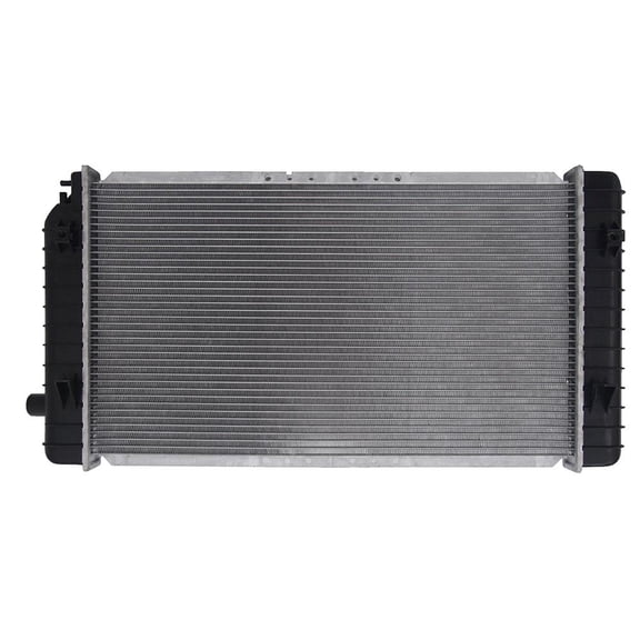 OEM Grade Radiator Compatible with 1994-1998 Buick Skylark 2.4L L4 3.1L V6 Sedan Crossflow Aluminum Core Plated Transmission Oil Cooler Plastic Tanks New Replaces 52461633 52476817