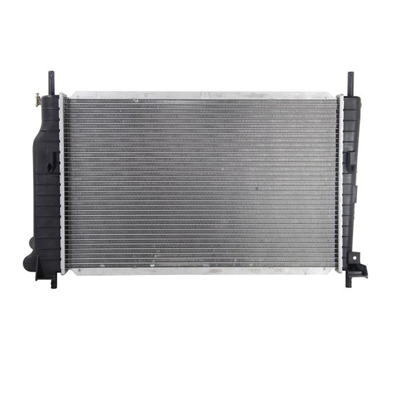 OEM Grade Radiator Compatible with 1995-2000 Ford Contour Mercury Mystique 1999-2002 Mercury Cougar 2.0L L4 2.5L V6 Crossflow 26mm Aluminum Core w/Plated TOC New Replaces F5RZ8005AB