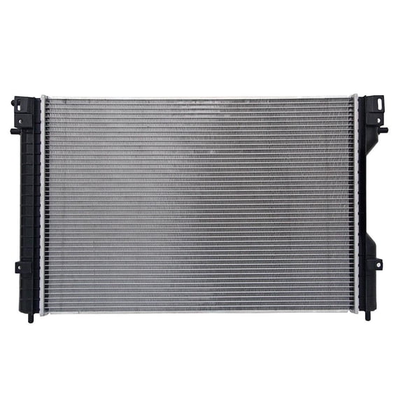 OEM Grade Radiator Compatible with 1997-2001 Cadillac Catera 3.0L V6 Sedan Crossflow 22mm Aluminum Core Plastic Tank w/Transmission Oil Cooler Concentric New Replaces 52463050