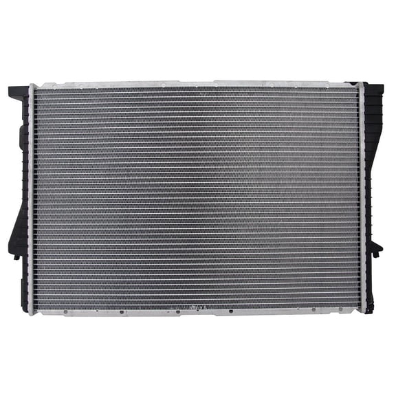 OEM Grade Radiator Compatible with 2000-2003 BMW M5 E39 Z8 E52 5.0L V8 1999-2003 540i 4.4L Automatic 40mm Crossflow Aluminum Core Plastic Tank New Replaces 17111436062 17111436063