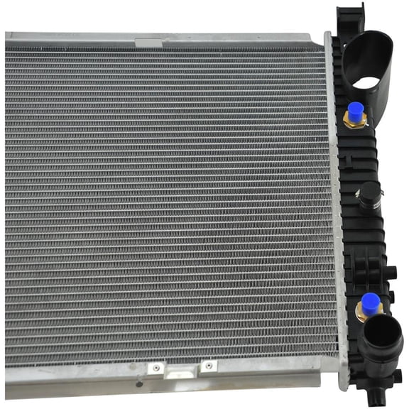 OEM Grade Radiator Compatible with 2000-2006 Mercedes-Benz S430 S500 CL500 S55 AMG 4.3L 5.0L V8 32mm Crossflow Aluminum Core Plated Transmission Oil Cooler New Replaces 2205000903
