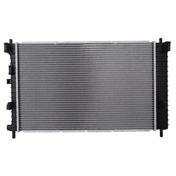 OEM Grade Radiator Compatible with 2004-2007 Saturn Vue 2.2L 2.4L L4 3.5L V6 Crossflow Aluminum Core Plastic Tank Plated Transmission Oil Cooler Direct Fit Bolt On New Replaces 15821840