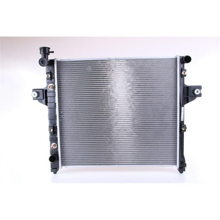 OEM Grade Radiator Compatible with 2005-2010 Jeep Grand Cherokee WK 3.7L V6 210hp 4.7L V8 235hp 5.7L HEMI V8 325hp RWD 4WD Automatic Transmission A/M Oil Cooler Replaces 52079428