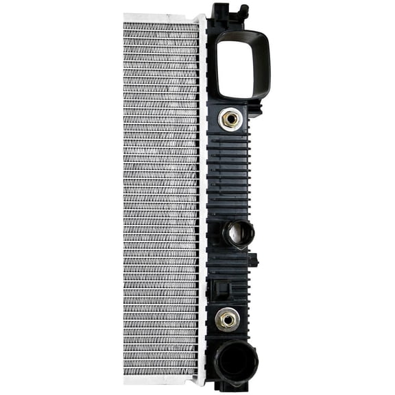 OEM Grade Radiator Compatible with 2014-2017 Mercedes-Benz S550 4.7L V8 S63 AMG S65 AMG S600 W222 Crossflow 32mm Plastic Aluminum Plated Transmission Oil Cooler New Replaces 995003303