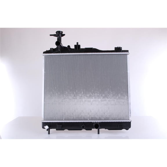OEM Grade Radiator Compatible with 2014-2021 Mitsubishi Mirage Mirage G4 1.2L I3 FWD Automatic CVT Transmission Aluminum Core Plastic Tank Direct Fit Replaces 1350A670 MI3010218