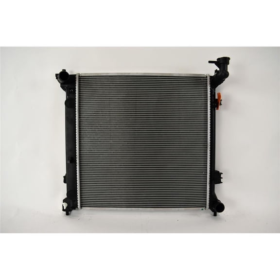 OEM Grade Radiator Compatible with 2015-2019 Hyundai Sonata Eco Sport SEL 1.6L L4 Turbo T-GDI FWD Sedan Crossflow Aluminum Core Plastic Tank Direct Fit New Replaces 25310C2200 HY3010210