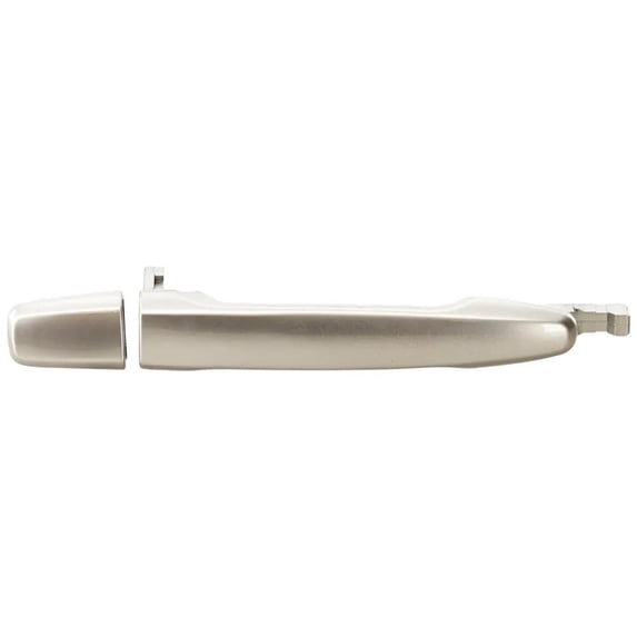 OEM Grade Rear Left Exterior Door Handle Compatible with 2007-2013 Mitsubishi Outlander Silver Without Key Hole 5716A013HA 5746A007HA ES GT LS SE XLS Replacement Direct Fit New