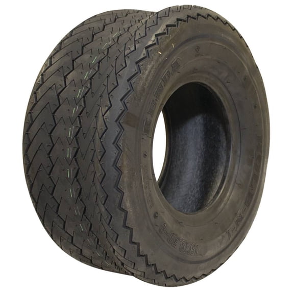 OEM Grade Tire Compatible with 2004-2008 Club Car Precedent DS EZGO TXT RXV Yamaha Cushman 4-Ply K389 Hole-N-One Sawtooth Tubeless 815 lbs 22 PSI 8In Rim 103890868B1 18x8.50-8 Golf Cart