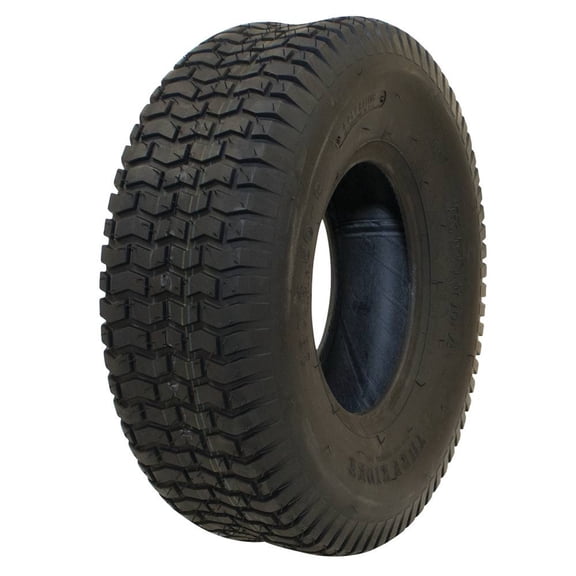 OEM Grade Tire Compatible with John Deere Craftsman Husqvarna Toro Snapper Murray Riding Mower 4-Ply Turf Rider Tubeless 515 lbs Load 14 PSI 8 Inch Rim 24291080 18x6.50-8 Lawn Mower