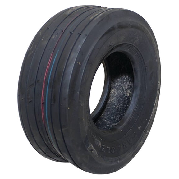 OEM Grade Tire Compatible with Toro TimeCutter Exmark John Deere Hustler Wright Gravely Zero Turn Mower Front Caster 4-Ply Tubeless 330 lbs 46 PSI Carlisle New 11x4.00-5 Straight Rib