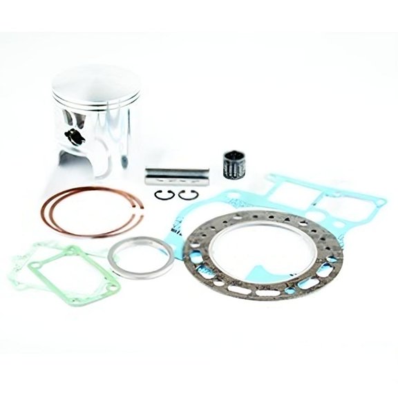 OEM Grade Top End Rebuild Kit 86.25mm +0.25mm Over Compatible with 1987-1990 Suzuki LT500R QuadRacer 500 Quadzilla 499cc 2-Stroke SAEC 51HP ATV 12110-01B00
