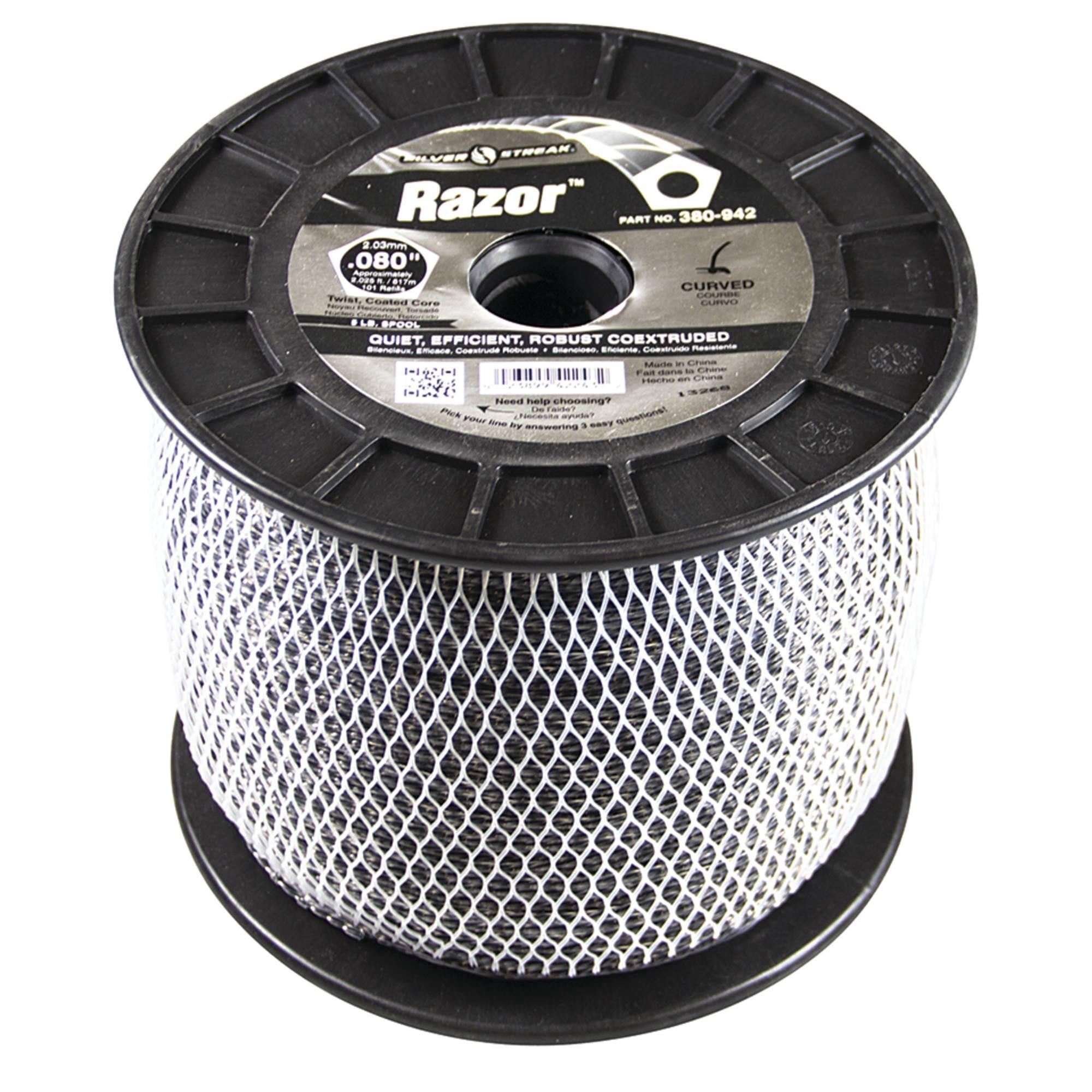 A Spool Razor OEM Grade Trimmer Line Compatible with Echo Stihl Husqvarna Ryobi ...
