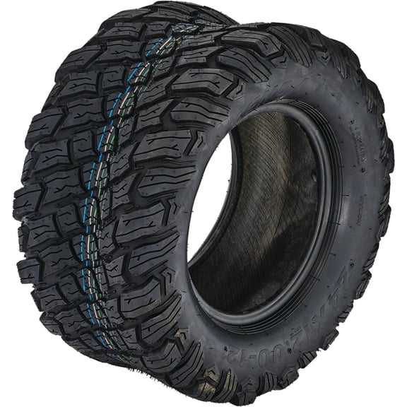OEM Grade Turf Tire Compatible with ExMark Lazer Z Toro Z Master SCAG Cheetah John Deere Zero Turn Mower 4-Ply Tubeless 1700 lbs 20 PSI 12In Rim Kenda K3012 24x12.00-12 K3012 Reaper