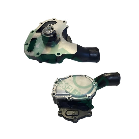OEM Grade Water Pump Compatible with Perkins Perkins 1100 Series 1100 Series Diesel (1104C) 4.4L 4-cyl Turbo Diesel 4-Cylinder Belt Engine Replaces U5MW0206