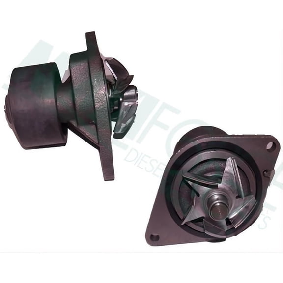 OEM Grade Water Pump Compatible with Freightliner Business Class M2 2003-2007 Cummins ISB 5.9L Belt Drive 88mm Pulley Truck Replaces 3286278