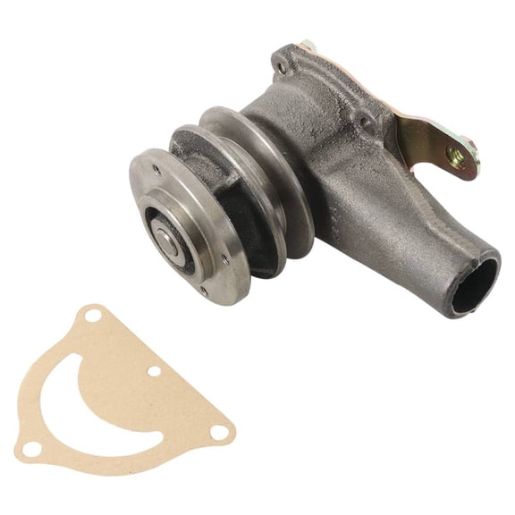 OEM Grade Water Pump with Pulley Gasket Compatible with 1939-1952 Ford 9N 2N 8N Tractor 2.0L 120ci 4-Cylinder Single Groove V-Belt Replaces CDPN8501A CPN8591B 87791055 Stens 1106-6211