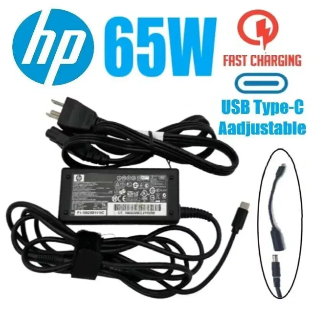 PreOwned OEM HP Envy x360 2in1 13" 14" 15" Touch Screen Laptop 65W