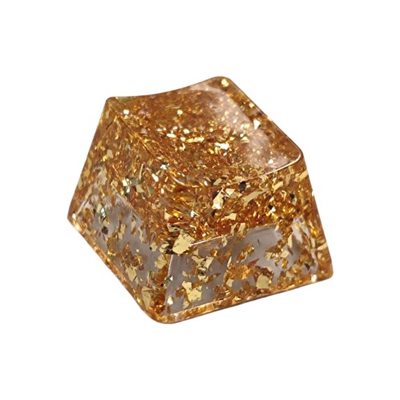 OEM High Profile R4 Mechanical Keyboard Resin Keycap with Gold Foil Backlight Enhances Aesthetic and Durability