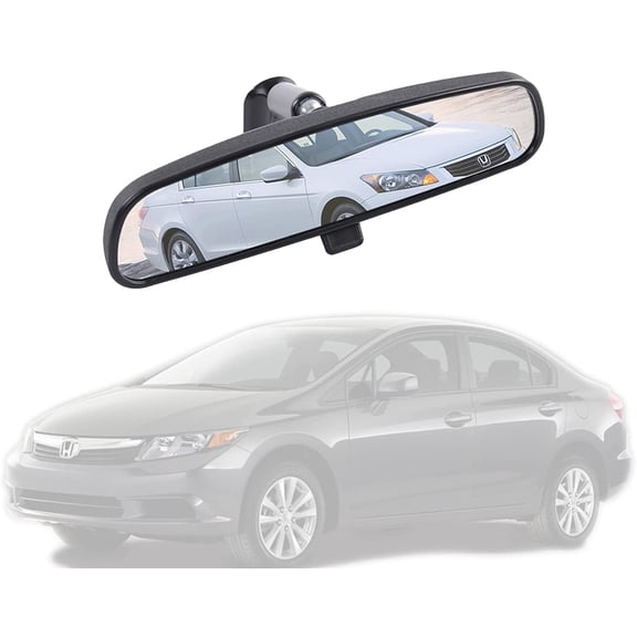 OEM Honda Rear View Mirror, Day/Night Mirror, Interior Rearview mirror Compatible With 1998-2013 Accord, 2006-2011 Civic, 2000-2004 Odyssey, 2002-2008 Pilot, Insight CR-Z
