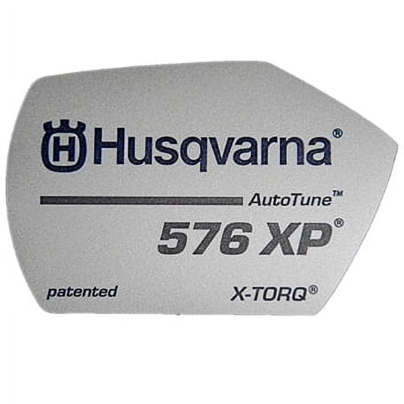 OEM Husqvarna 576 XP AUTO TUNE Label