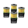 thumbnail image 1 of OEM Kawasaki KLX KFX KX 110 140 250 450 Oil Filter 52010-1053 4 PACK, 1 of 1