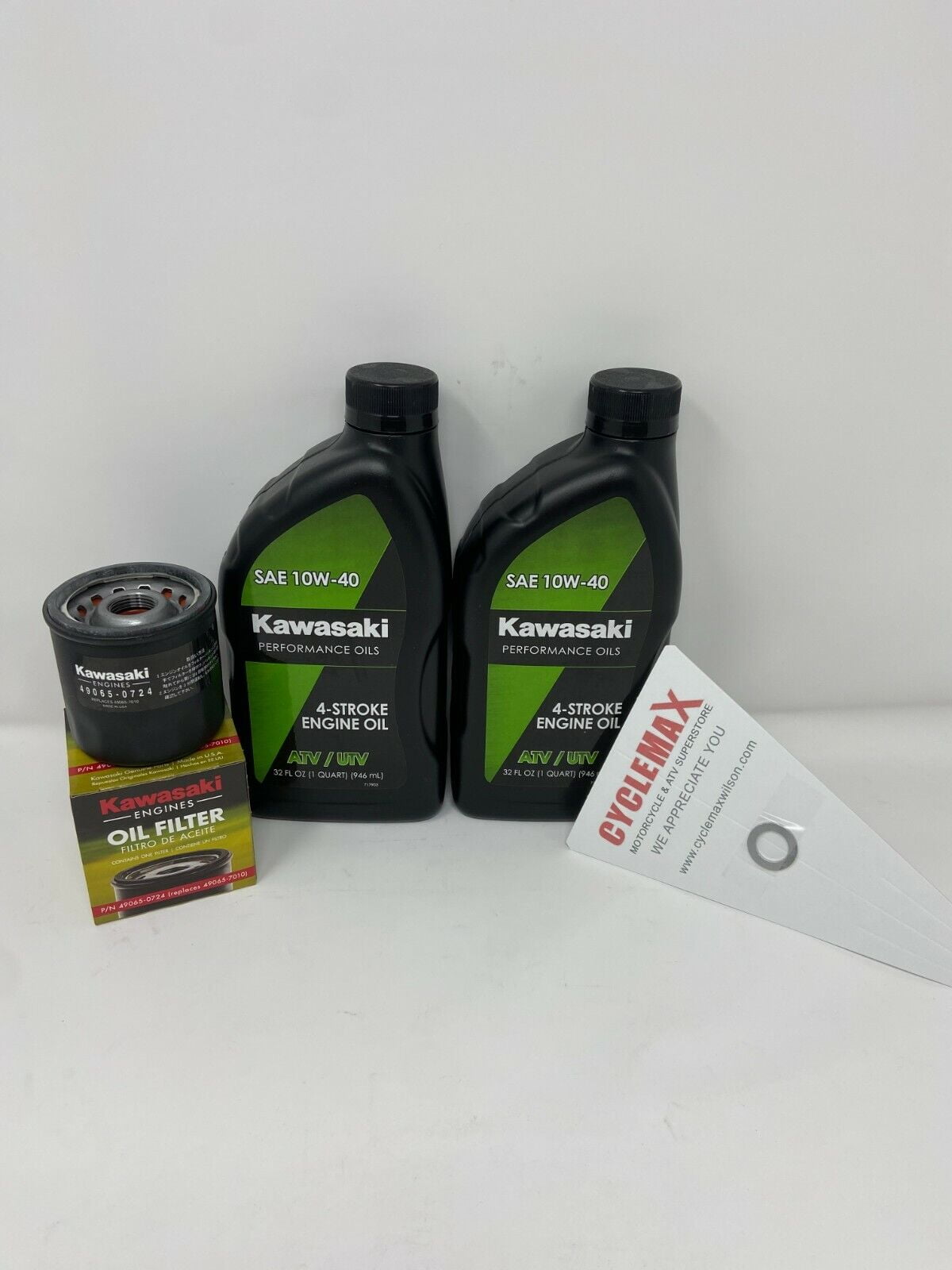 OEM Kawasaki Mule 600 610 SX KAF 400 Oil Change Kit