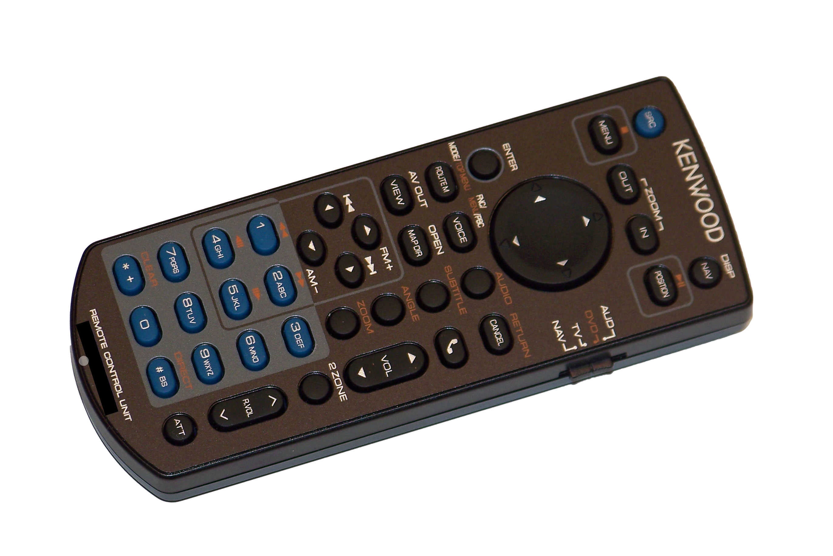 OEM Kenwood Remote Control Originally Shipped With DDX371, DDX372BT