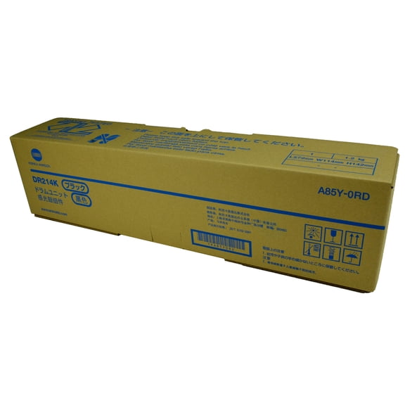 OEM Konica Minolta DR214K (A85Y0RD) DRUM UNIT, BLACK, 105K/85K YIELD - for use in Konica Minolta BIZHUB C227 printer, BIZHUB C287