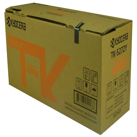 OEM Kyocera Mita TK-5272Y (1T02TVAUS0) Toner Cartridge, YELLOW, 6K YIELD - for use in Kyocera Mita M6630CIDN