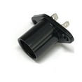 thumbnail image 1 of OEM LG Microwave Lamp Light Socket Only Shipped With LMV1763ST, LMV1813SB, 1 of 1