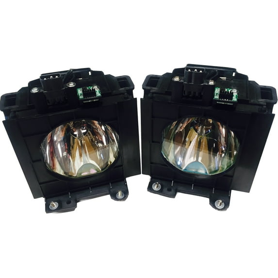 OEM Lamp & Housing TwinPack for The PT-D5700 Projector - 1 Year Jaspertronics Full Support Warranty! - 2 Unit per pack