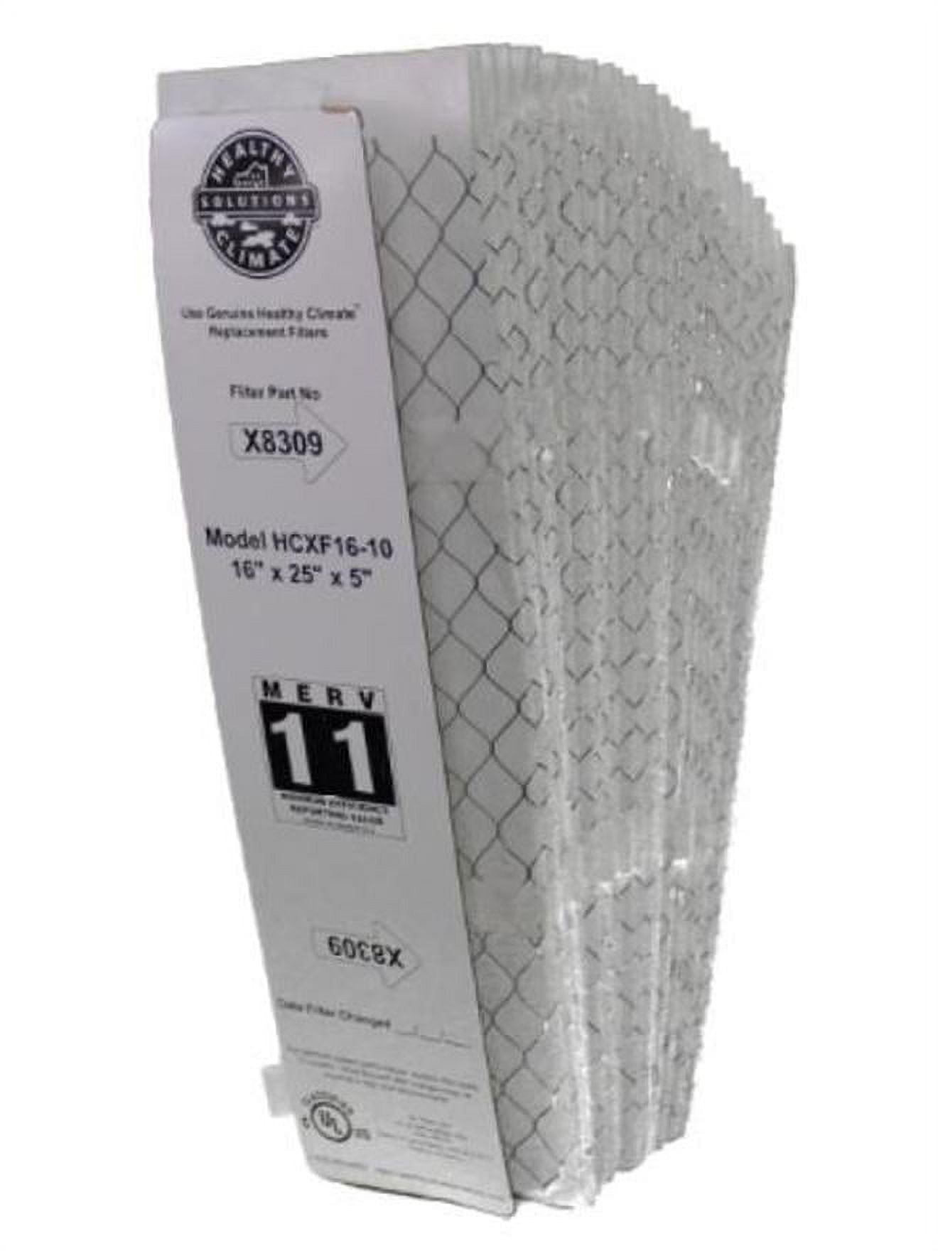 OEM Lennox X8309 MERV 11 Expandable Replacement Air Filter For Lennox HCC1628