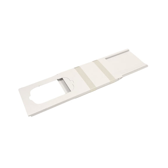 OEM Midea Air Conditioner AC White Oval Window Slider Originally Shipped With MAP14S1DWTS, MP07DRWBA3RCM, MP07SRWBA3RCM