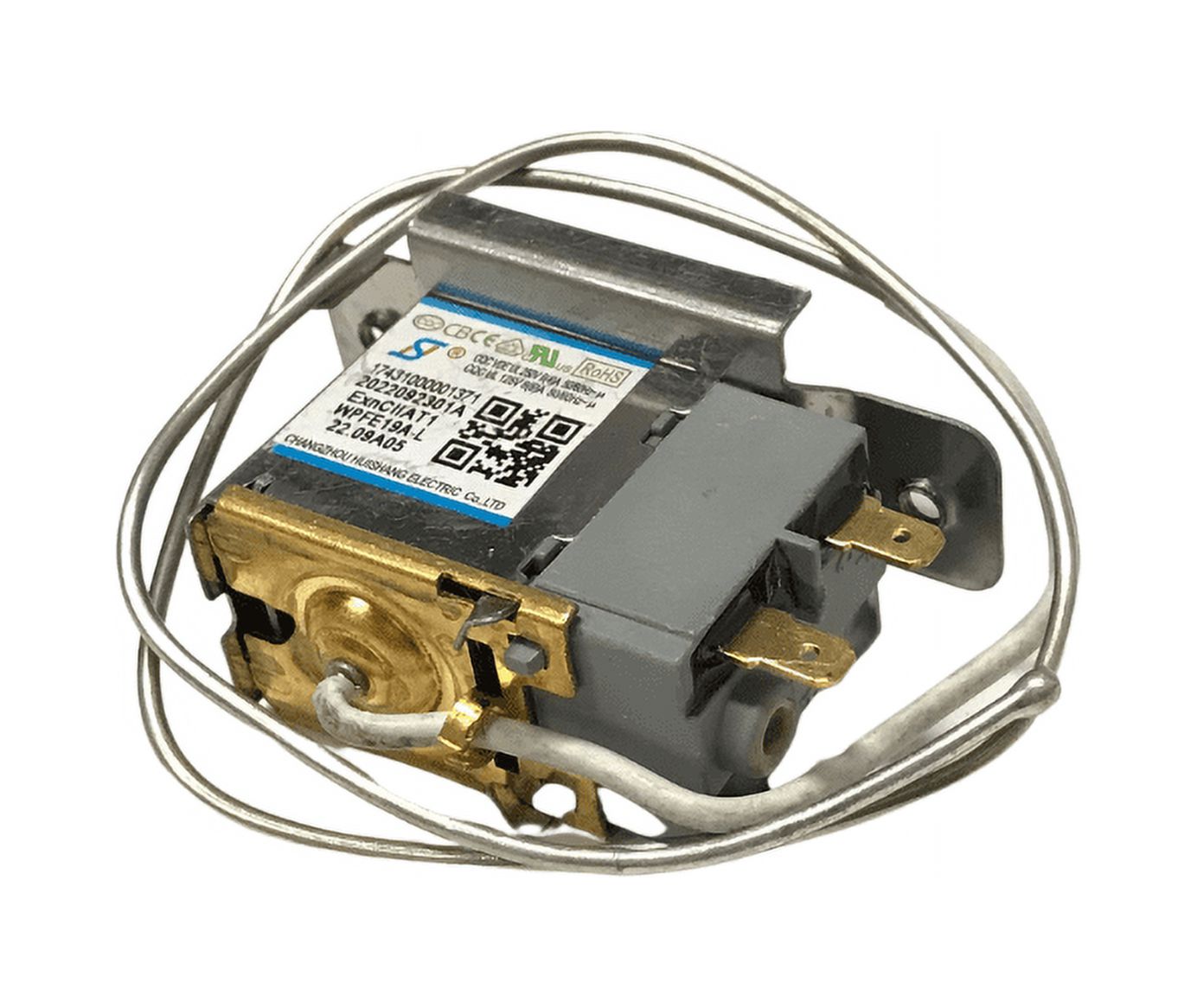 OEM Midea Refrigerator Thermostat Originally Shipped with Whs160rss1, Whs160rss1fb, Whs160rw1fb