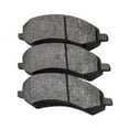 thumbnail image 1 of KarParts360 For Chrysler Town and Country 2008 09 10 11 12 2013 Disc Brake Pad Set | Front | Semi-Metallic Friction Material | Medium Dust Rating, 1 of 4