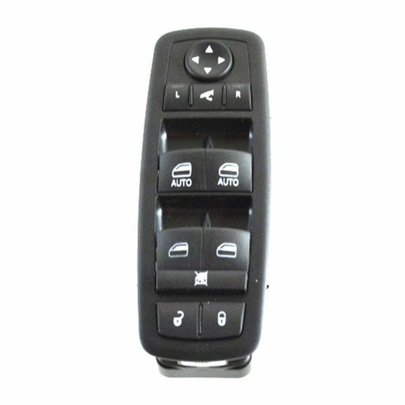 KarParts360 For Ram 2500 2016 2017 2018 Door Switch And Bezel Front, Driver Side