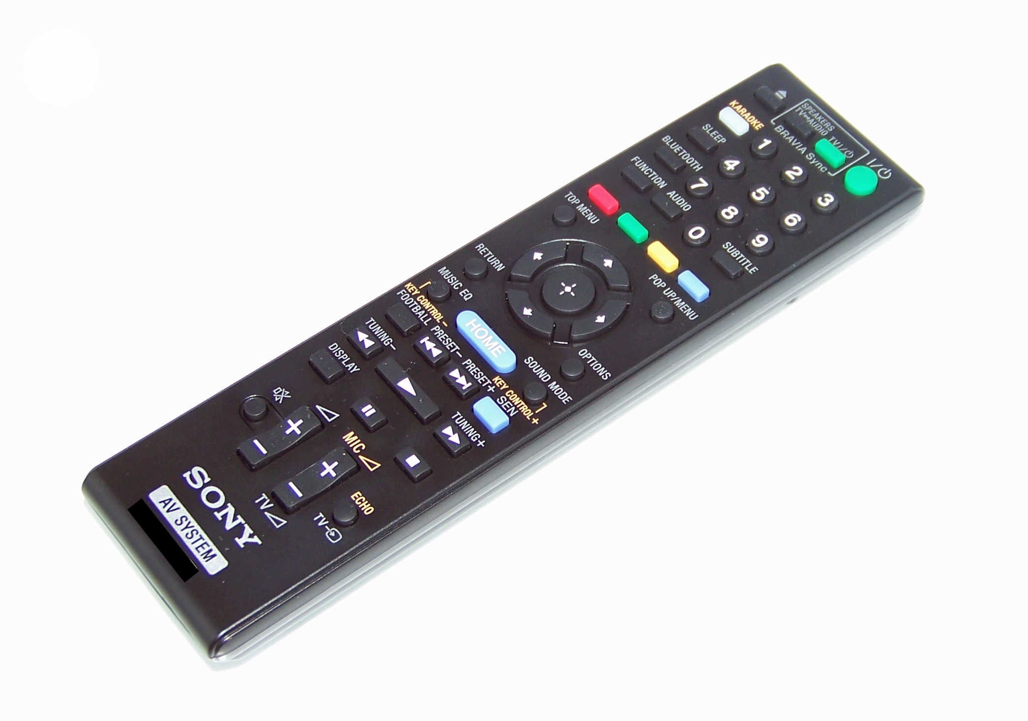 Sony Remote Control for BDV Series