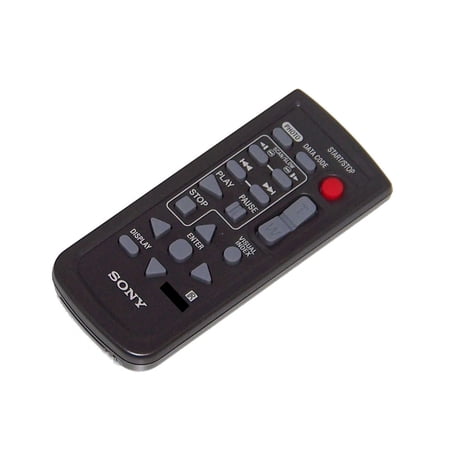 OEM NEW Sony Remote Control Originally Shipped With: DCRDVD301, DCR-DVD301, HDRCX560, HDR-CX560