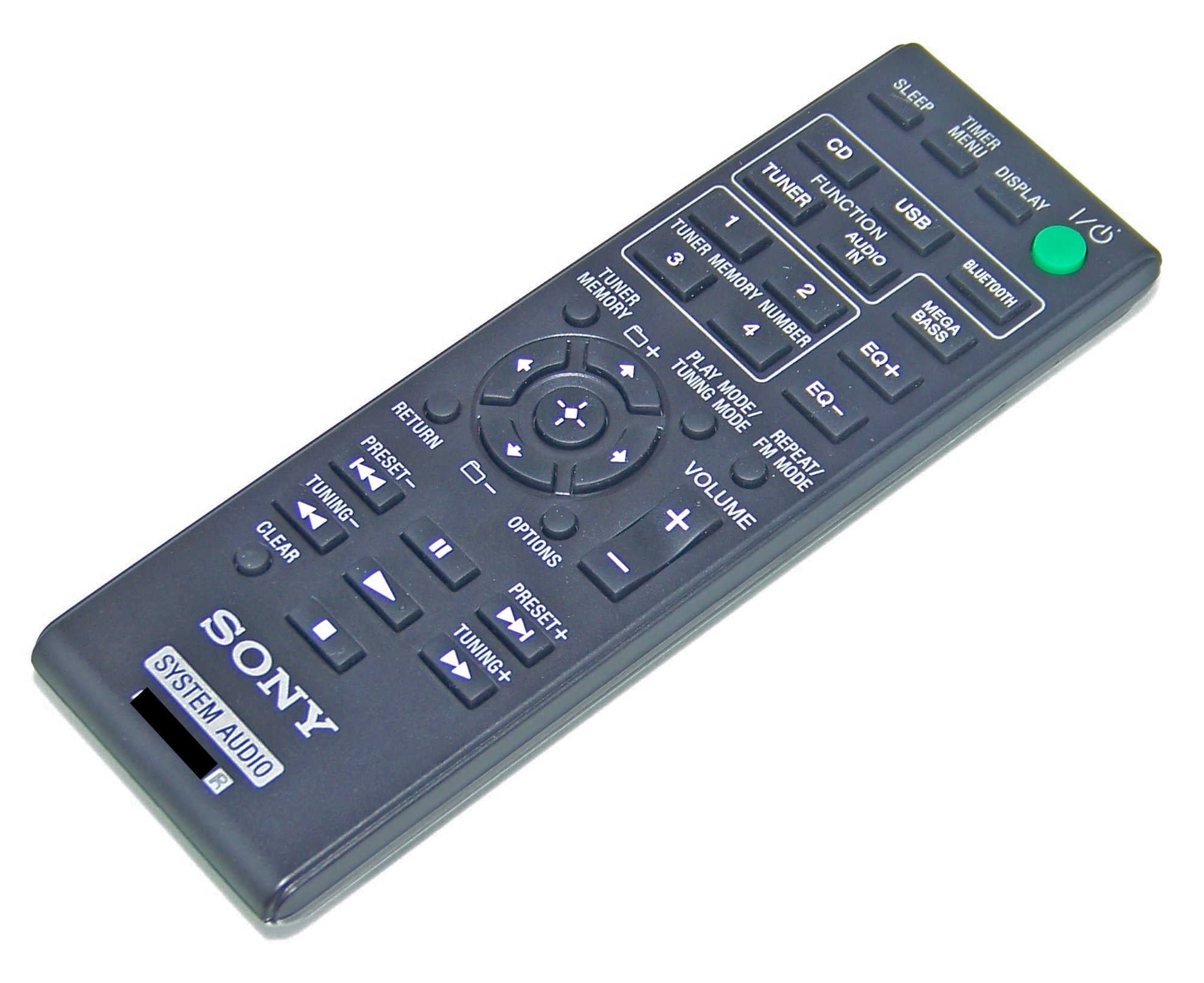 OEM NEW Sony Remote Control Originally Shipped With MHCECL99BT, MHC