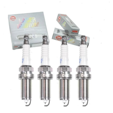 OEM NGK (92145) LZFR5CI-11 Laser Iridium Spark Plug - Set of 4